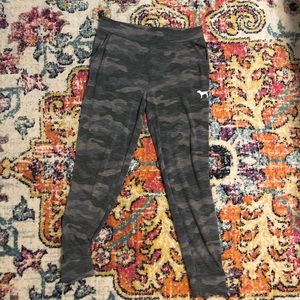 PINK camo jogger sweats